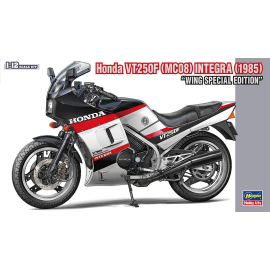 Honda VT250F (MC08) Integra 1985 "Wing Special Edition" 1:12 Plastic Model Motorcycle Model kit