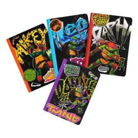 Ninja Turtles 4-Pack Notepads 