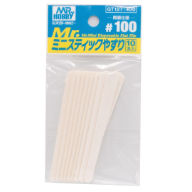 GUNZE MR. HOBBY GT-127 MR. MINI DISPOSABLE FLAT FILE GRAIN 100