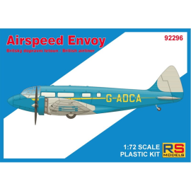 RS MODELS 92296 AIRSPEED ENVOY MODEL, LYNX ENGINE 1/72 (4 decal ver. for Spain, GB, Australia) Model kit 