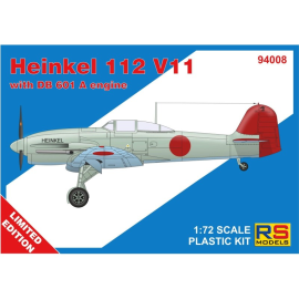 Heinkel 112 V11 1/72 Model kit