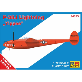 RS MODELS 94025 MODEL P-38 LIGHTNING YIPPEE 1/72 (1 decal v. for USAF) Model kit 