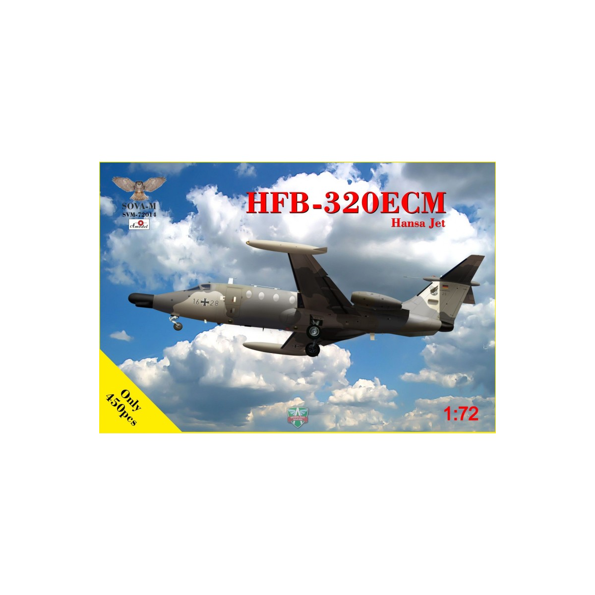 HFB-320 EMC Hansa Jet 1/72 Model kit HFB-320 EMC Hansa Jet 1/72 Model kit