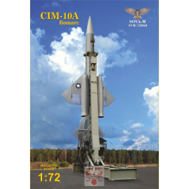 MODELSVIT SVM72060 CIM-10A BOMARC SURFACE-TO-AIR MISSILE SYSTEM AIRCRAFT MODEL 1/72 