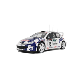OTTO MOBILE G081 MINIATURE PEUGEOT 206 WRC TOUR DE CORSE 1999 HERVE ET GILLES PANIZZI 1/12 Die cast 