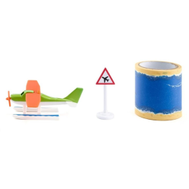 [HC] - Seaplane with strip Die cast 