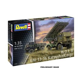 Model Set WOT 8 BM-13-16 Katyusha/Cargo Model kit 