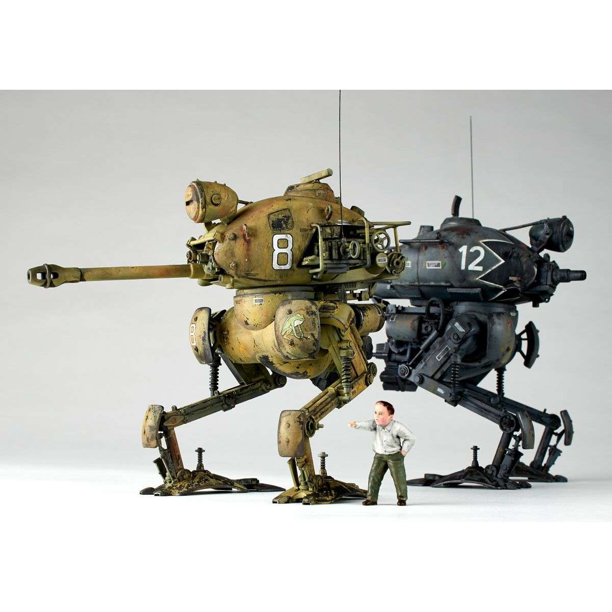 Maschinen Krieger Krote Long Barrel/short Barrel And Victor Artpla Model Kit