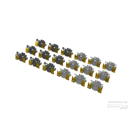 IJN Type 96 25mm AA gun (triple) PRINT 