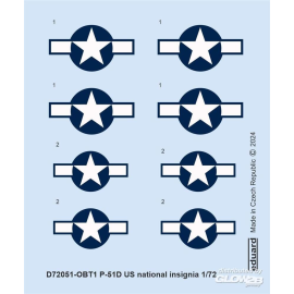 P-51D US national insignia 
