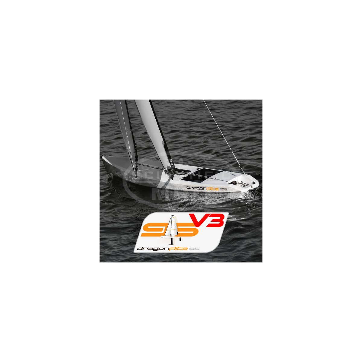Dragon Flite 95 V3 PNP RC Sailboat Dragon Flite 95 V3 PNP RC Sailboat