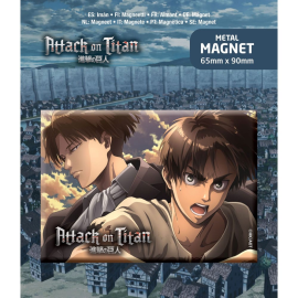 Attack on Titan - Eren & Levi magnet 