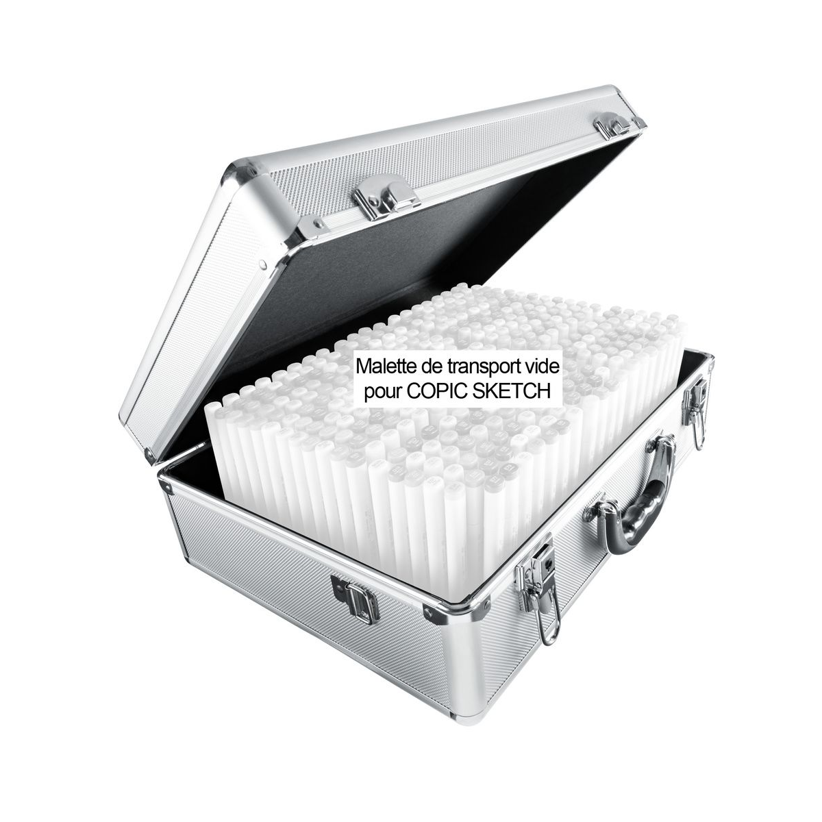 Empty Aluminum Carrying Case for 358 COPIC Sketch 