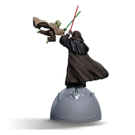 Star Wars - 1/10 Deluxe Art Scale Yoda vs Emperor Palpatine statuette (CCXP Exclusive 2024) 31 cm Figurine