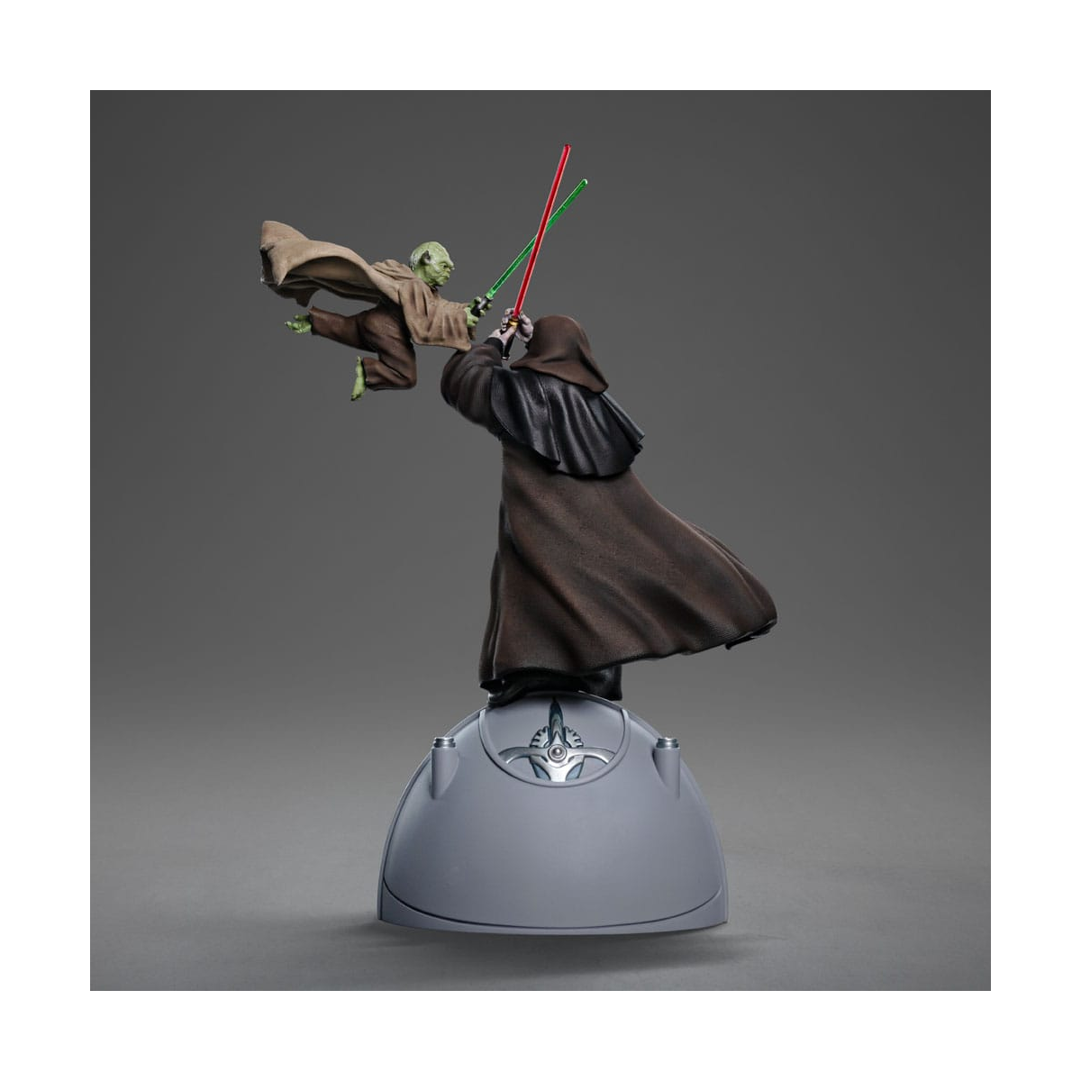 Star Wars - 1/10 Deluxe Art Scale Yoda vs Emperor Palpatine statuette (CCXP Exclusive 2024) 31 cm Figurines