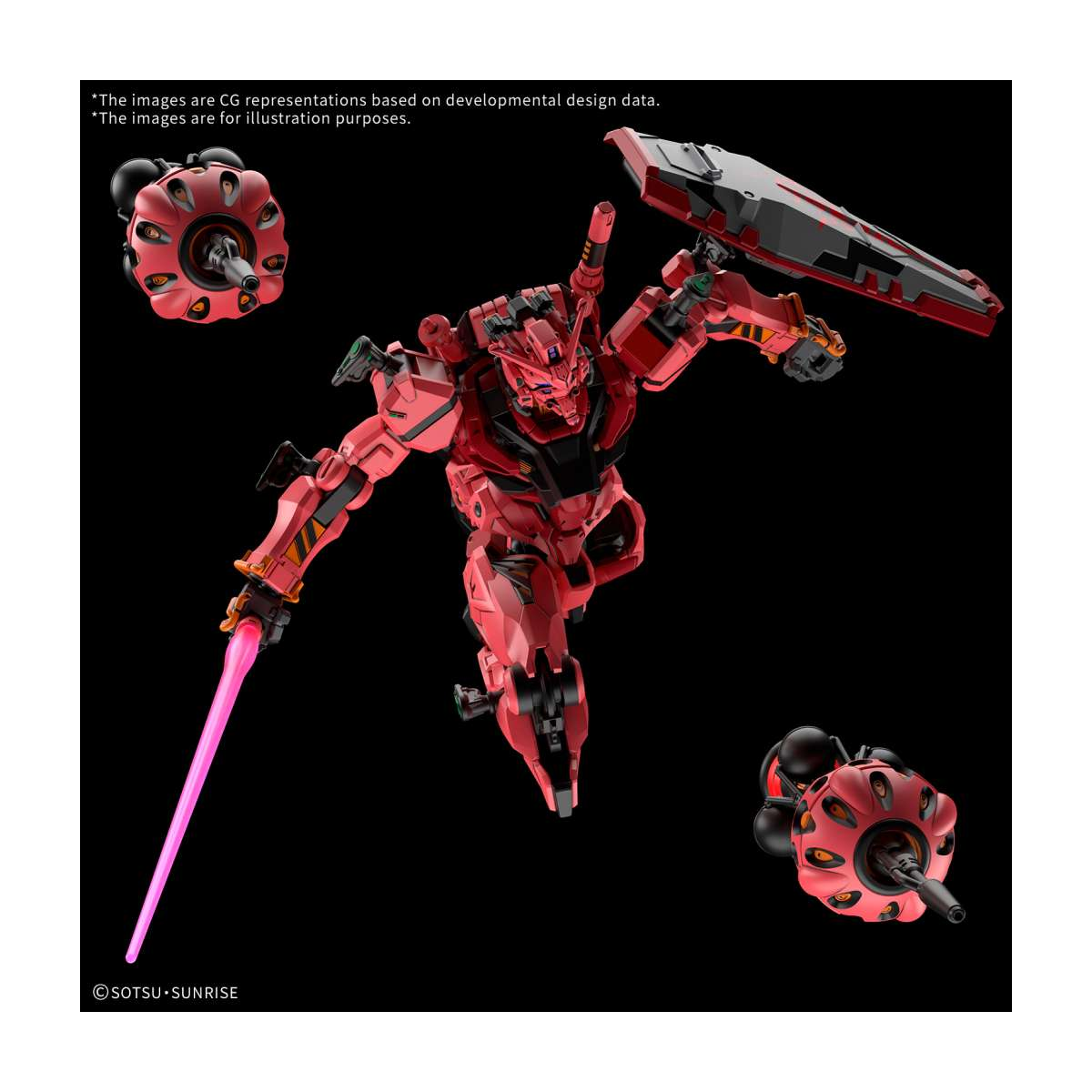 Bandai HG Red Gundam (GQuuuuuuX) 1/144 Bandai