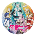 Hatsune Miku round puzzle 500 pieces 