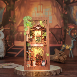 Puzzle 3d 3D Puzzle Bookend Book Nook Squirrel Collector 