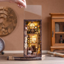 Puzzle 3d 3D Puzzle Bookend Book Nook Magic Pharmacist 
