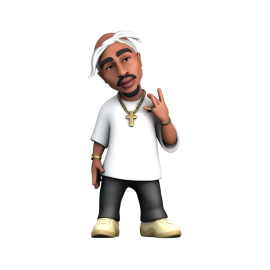 Tupac figure Minix Tupac Shakur 12 cm 