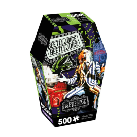 Beetlejuice - Coffin Box 500 Piece Jigsaw Puzzle 