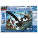 Dragons - XXL Children's Puzzle Dragons & Heroes (150 pieces) 