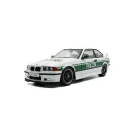 1:18 BMW E36 M3 COUPE SOLIDO WORKS DRIFT POLIZEI WHITE 1991 Die cast 