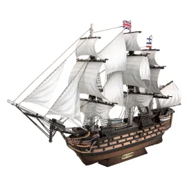MetalEarth: PREMIUM SERIES - HMS VICTORY 13x6.4x18.7cm, 3D metal model kit with 3.5 sheets, boxed, 14+ 