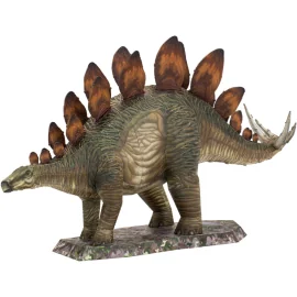 MetalEarth Dinosaurs: STEGOSAURUS 15.1x4.9x8cm, 3D metal model with 3 sheets, on 12x17cm card, 14+ 