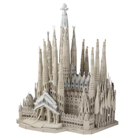 MetalEarth: ICONX - SAGRADA FAMILIA 9.1x7.6x12cm, 3D metal model with 4 multi-colored sheets, in box 13.5x22x2cm, 14+ 