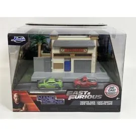NANO FAST AND FURIOUS TORRETO'S CAFE W/2 VEHICLES FF 