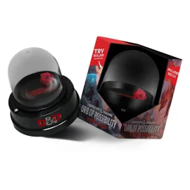 Dungeons & Dragons Dice Roller with Orb of Possibility Dice 