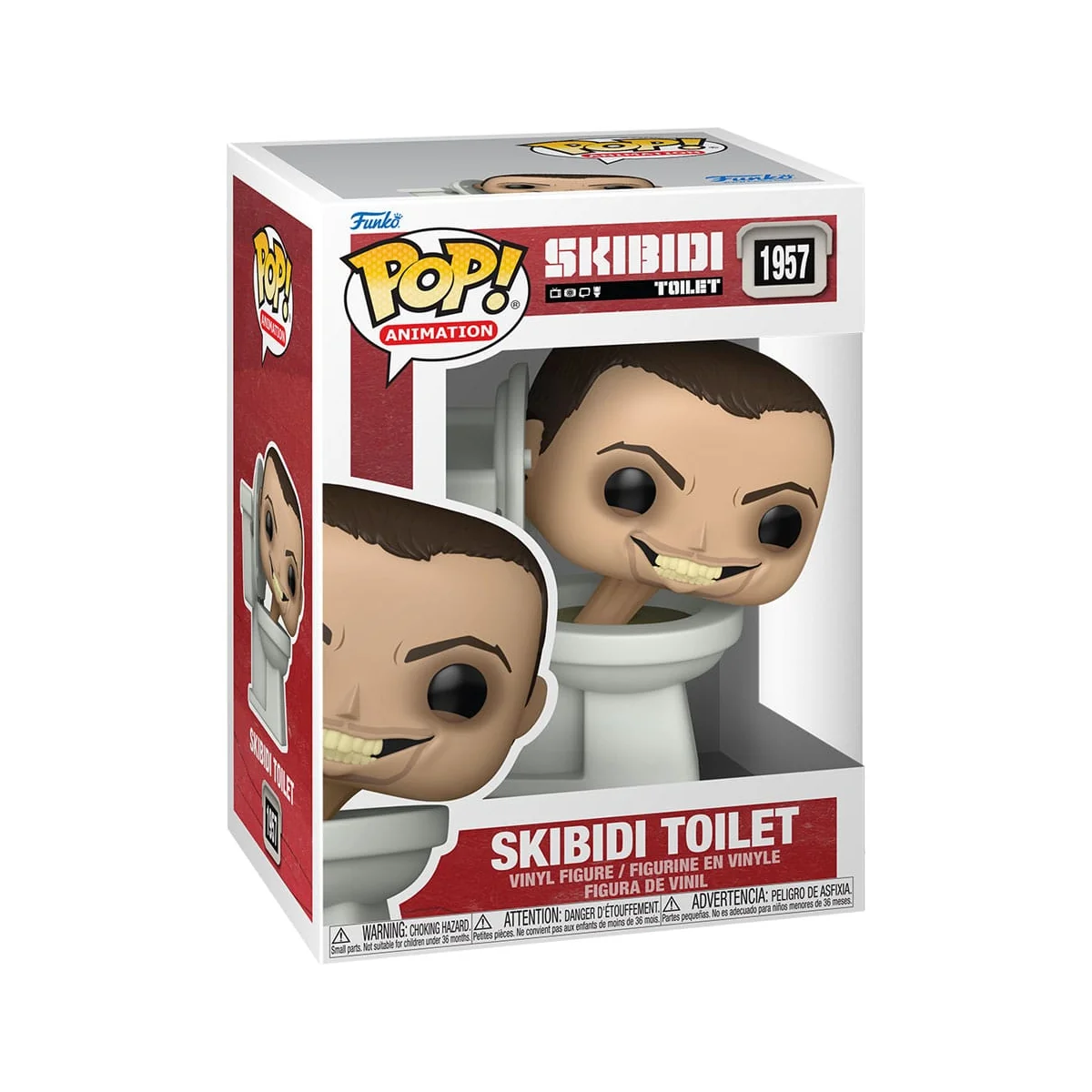 Skibidi Toilet POP! Rocks Vinyl Figure Skibidi Toilet 9 cm Figurines