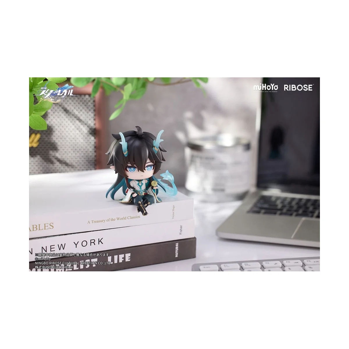 RBS15365 Honkai: Star Rail Owlbert´s Studio figure Chibi Vol. 01 Dan Heng / Imbibitor Lunae 8 cm