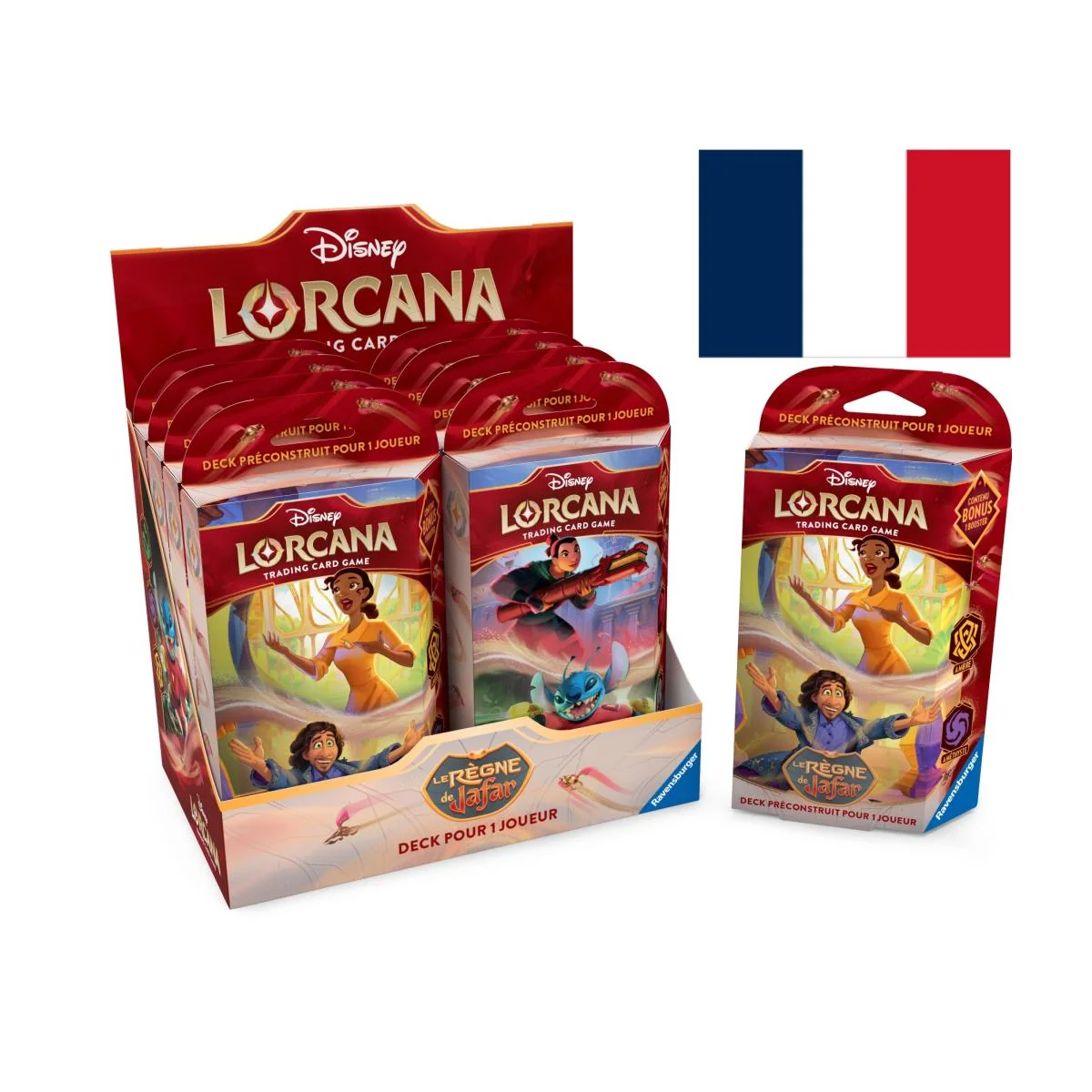 DISNEY - Lorcana - Trading Cards Box of 8 Starters Ravensburger