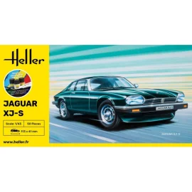 HELLER 56183 MODEL STARTER KIT JAGUAR XJS 1/43 