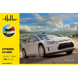 HELLER 56756 STARTER MODEL KIT CITROEN C4 WRC 1/24 