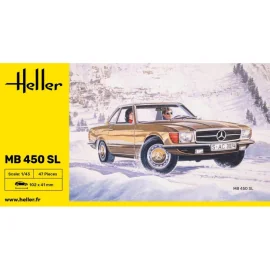 HELLER 80171 MB 450SL MODEL 1/43 