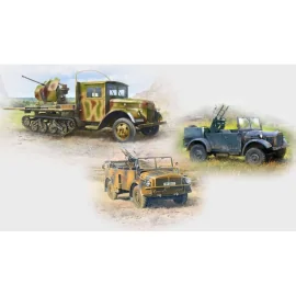 ICM DS3526 MODEL SELF-PROPELLED AA GUNS OF THE WEHRMACHT2800 1/35 