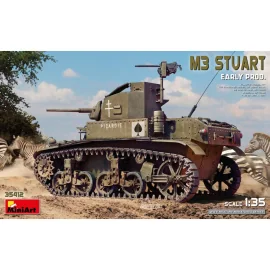 MINIART 35412 MODEL M3 STUART EARLY PROD. 1/35 