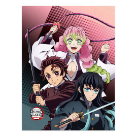 Demon Slayer: Kimetsu no Yaiba - Tanjiro, Mitsuri, Muichiro bedding 120 x 160 cm