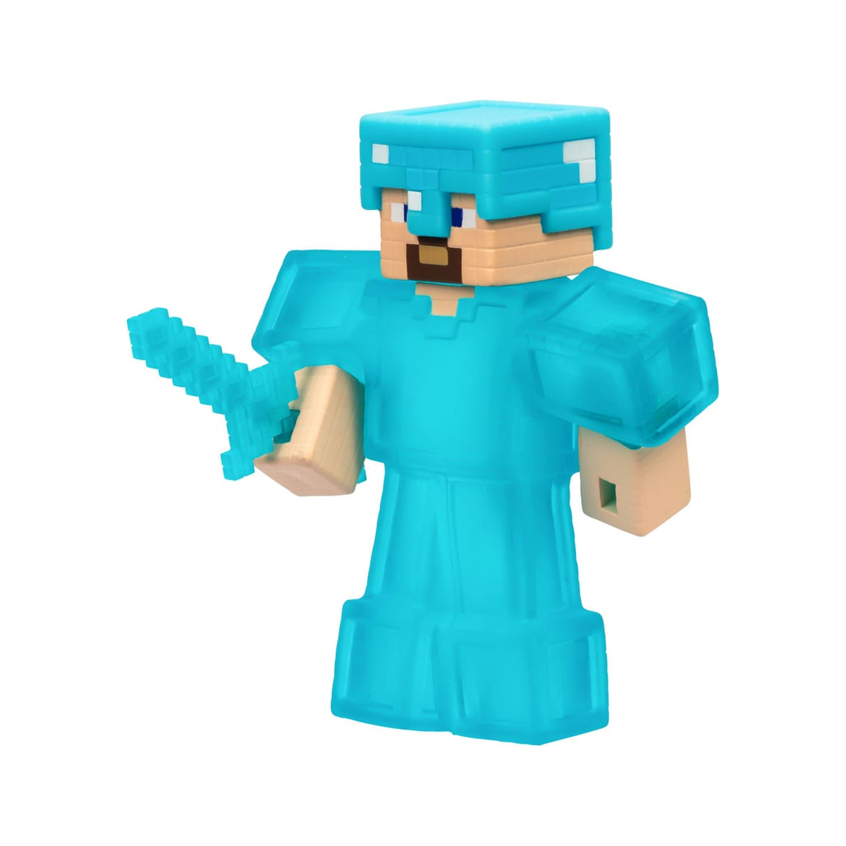 MOTO42766 Minecraft - Heroes of Goo Jit Zu Meteor Madness stretch figure Steve 12 cm