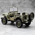 Jeep Willys RC 1:10 RTR Radio Controlled Electric Car with Lights RC : Radio control