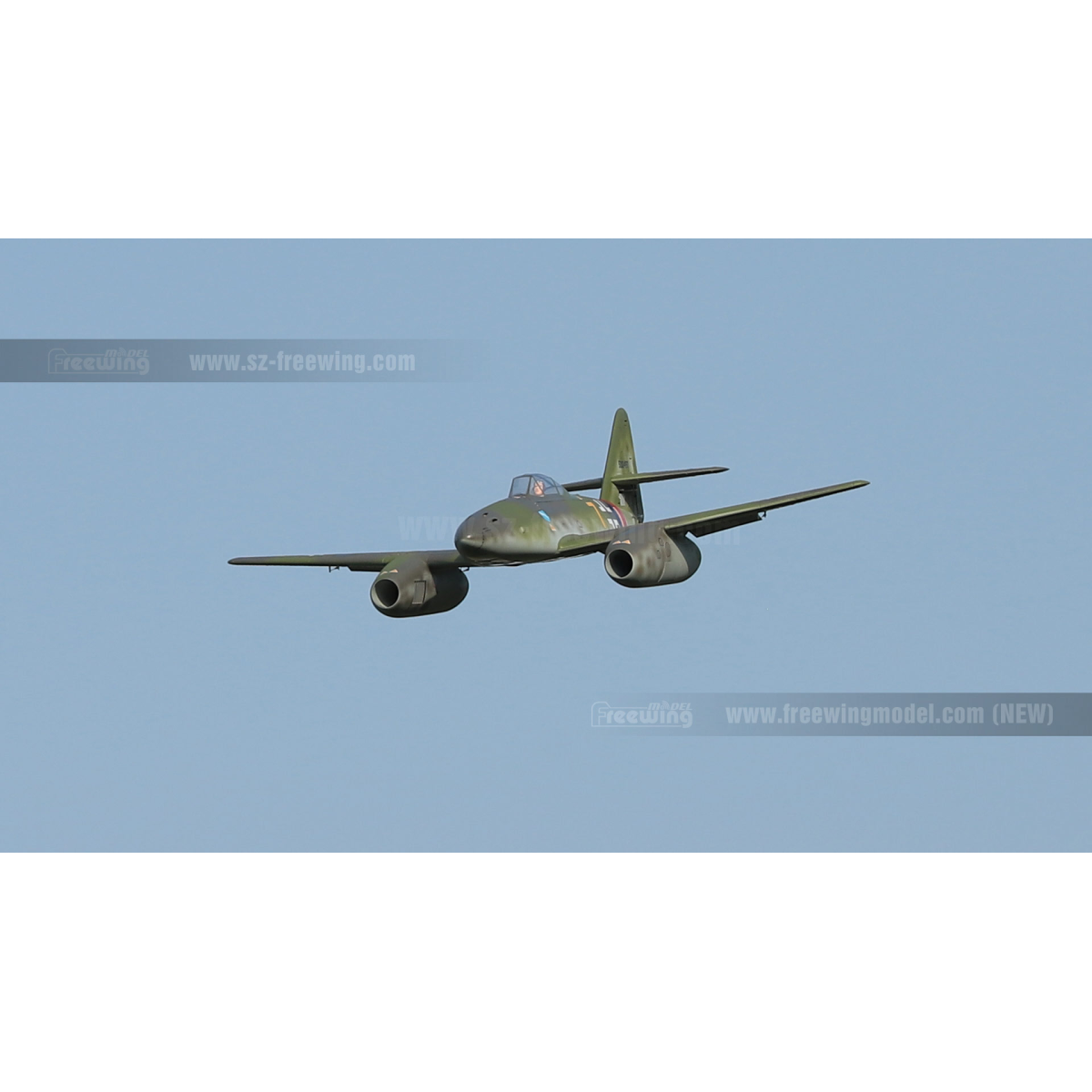 MESSERSCHMITT ME 262 “YELLOW 7” V2 HIGH PERFORMANCE 70mm EDF PNP RC Electric Airplane