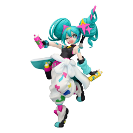 Hatsune Miku -Trio-Try-iT Miku Paint Girl 19 cm Figurine 