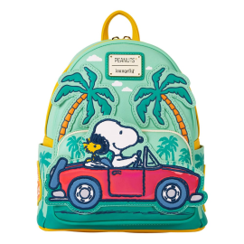 Peanuts by Loungefly Snoopy Road Trip Mini Backpack 