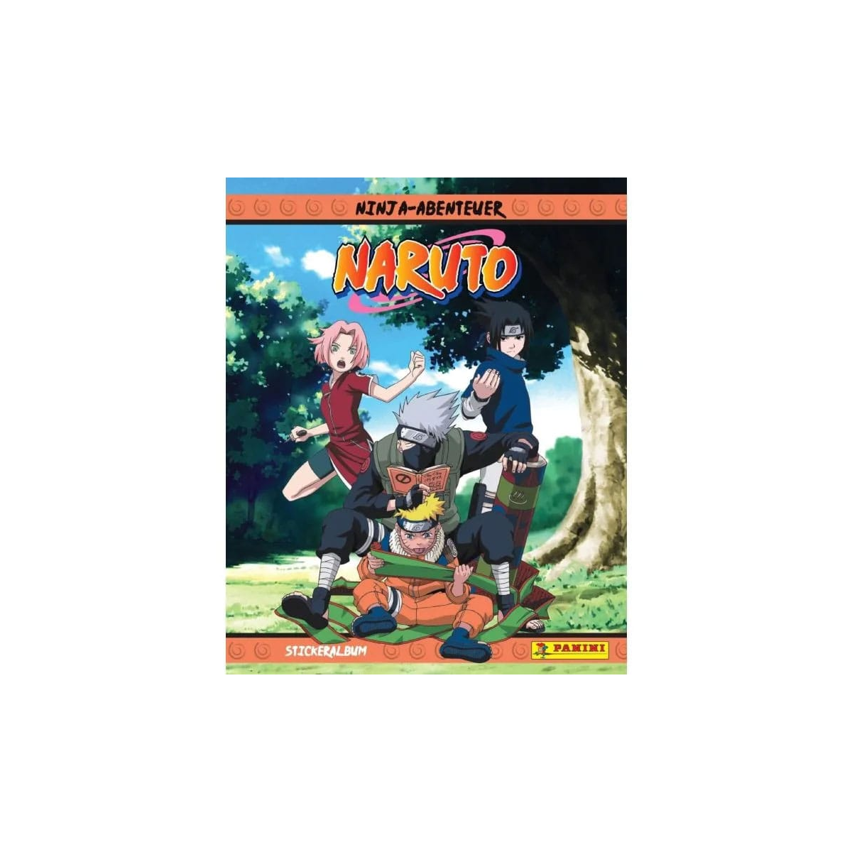 Naruto - Ninja-Adventures Sticker Collection album for stickers *GERMAN* 