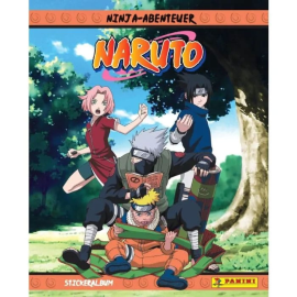 Naruto - Ninja-Adventures Sticker Collection album for stickers *GERMAN* 