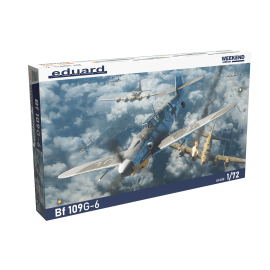Messerschmitt Bf-109G-6 The Weekend edition kit of the German WWII fighter plane Bf 109G-6 in 1/72 scale. From the kit it is pos