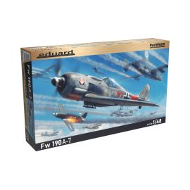 Focke-Wulf Fw-190A-7 First edition of this kit. The ProfiPACK edition kit of German WWII fighter aircraft Fw 190A-7 in 1/48 scal